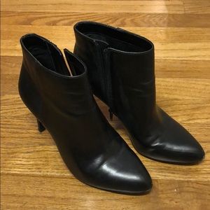 J. Crew black boots size 8; 3.5in heel